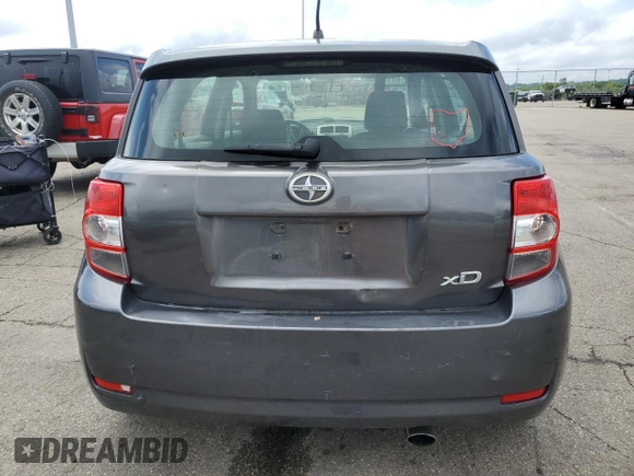 2011 Scion xD with VIN JTKKU4B41B1014726, listed as a Copart auction lot 65149405 with 210,102 mi miles and Salvage title. Bid and sale history available at DreamBid. Image 6.