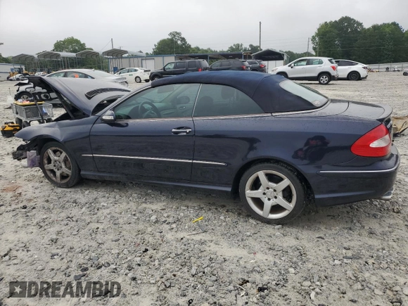 2009 Mercedes-Benz CLK 350 z VIN WDBTK56F69T103241, wystawiony jako Copart lot #63285335 z przebiegiem 209 897 mil mil oraz Szkoda całkowita • Salvage title. Historia ofert i sprzedaży dostępna na DreamBid. Obrazek 2.