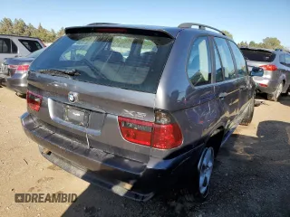 2003 BMW X5 3.0i with VIN 5UXFA53583LP27786, listed as a Copart auction lot 72170034 with 177,901 mi miles and Salvage Title. Bid and sale history available at carsss.com. Image 3.