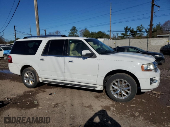 2017 Ford Expedition Max Limited с VIN 1FMJK1KT7HEA50397, выставлен на аукционе Copart как лот 49663815 с пробегом 140 862 миль миль и Списание • Salvage title. История ставок и продаж доступна на DreamBid. Изображение 4.