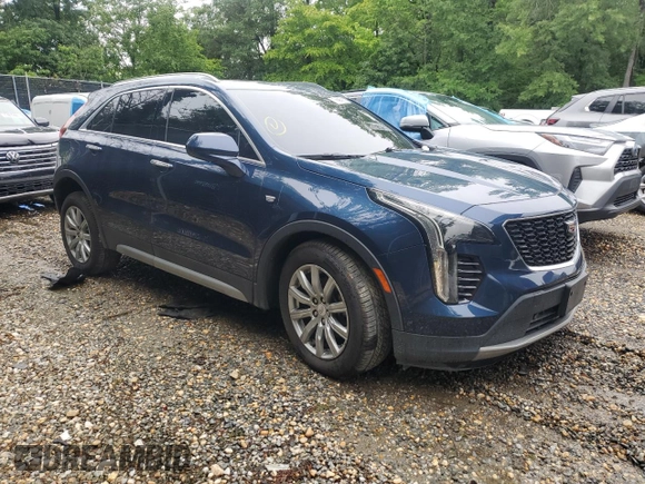 2019 Cadillac XT4 AWD Premium Luxury with VIN 1GYFZDR47KF217259, listed as a Copart auction lot 59275955 with 38,504 mi miles and Clean title. Bid and sale history available at DreamBid. Image 4.