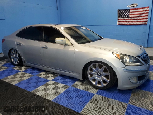 2012 Hyundai Equus Ultimate z VIN KMHGH4JH9CU046762, wystawiony jako Copart lot #63320665 z przebiegiem 132 662 mil mil oraz Czysty tytuł • Clean title. Historia ofert i sprzedaży dostępna na DreamBid. Obrazek 4.