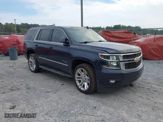 2019 Chevrolet Tahoe LT with VIN 1GNSCBKC7KR133119, listed as a IAAI auction lot 41570650 with 114,575 mi miles. Bid and sale history available at carsss.com. Image 1.