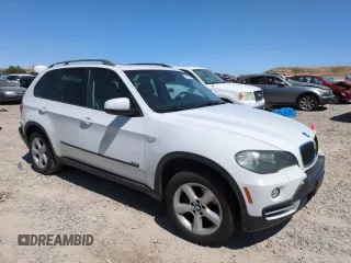 2008 BMW X5 3.0si z VIN 5UXFE43548L031478, wystawiony jako Copart lot #59392505 z przebiegiem Nie podano mil oraz Szkoda całkowita • Salvage title. Historia ofert i sprzedaży dostępna na DreamBid. Obrazek 4.