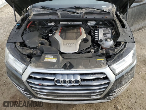 2018 Audi SQ5 Prestige with VIN WA1C4AFY6J2227150, listed as a Copart auction lot 51966885 with Not Provided miles and Salvage Title. Bid and sale history available at carsss.com. Image 12.