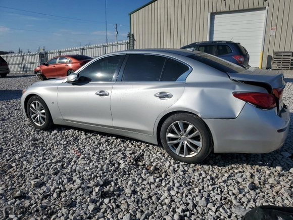 2015 Infiniti Q50 with VIN JN1BV7APXFM335642, listed as a Copart auction lot 85785594 with 188,735 mi miles and Salvage Title. Bid and sale history available at carsss.com. Image 2.