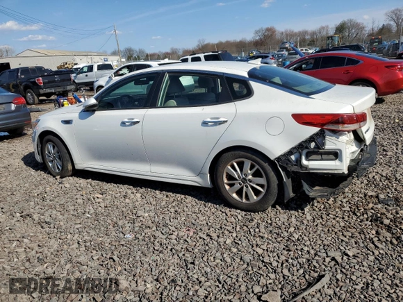2016 Kia Optima LX with VIN KNAGT4L32G5072928, listed as a Copart auction lot 50325235 with Not Provided miles and Salvage Title. Bid and sale history available at carsss.com. Image 2.