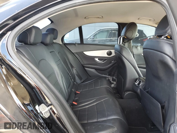 2015 Mercedes-Benz C 300 with VIN 55SWF4JB2FU061794, listed as a Copart auction lot 45213825 with 154,210 mi miles and Salvage Title. Bid and sale history available at carsss.com. Image 10.