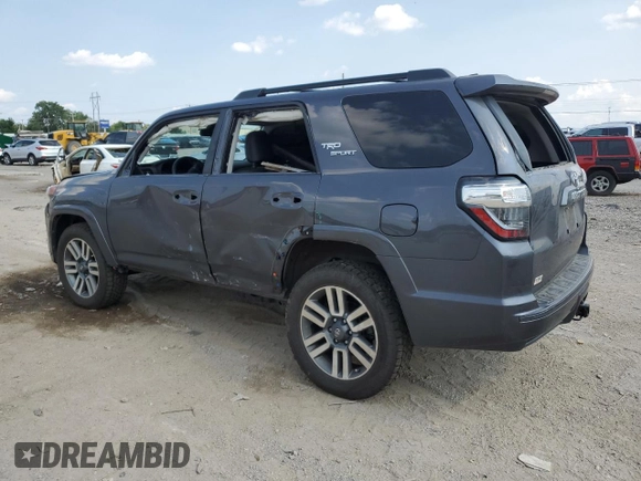 2023 Toyota 4Runner TRD Sport with VIN JTESU5JR1P6150287, listed as a Copart auction lot 64680514 with 31,708 mi miles and Non repairable. Bid and sale history available at DreamBid. Image 2.