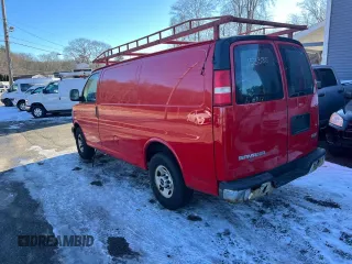 2013 GMC Savana Cargo Van with VIN 1GTW7FCA1D1153385, listed as a Copart auction lot 42986065 with 241,146 mi miles and Clean Title. Bid and sale history available at carsss.com. Image 3.