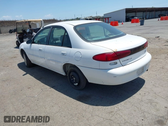 1997 Ford Escort LX z VIN 1FALP13P6VW331635, wystawiony jako IAAI lot #42338881 z przebiegiem 117 385 mil mil oraz . Historia ofert i sprzedaży dostępna na DreamBid. Obrazek 3.