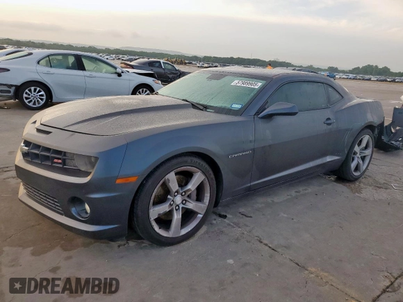 2010 Chevrolet Camaro 2SS with VIN 2G1FK1EJ9A9155948, listed as a Copart auction lot 57989905 with 164,977 mi miles and Salvage title. Bid and sale history available at DreamBid. Image 1.