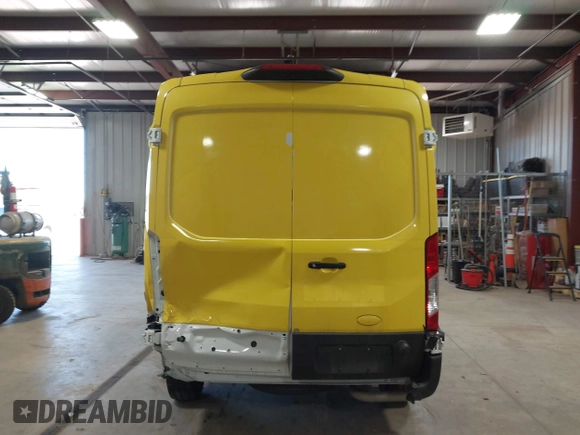 2023 Ford Transit Cargo with VIN 1FTBR2C88PKB17299, listed as a IAAI auction lot 41951132 with 19,461 mi miles and . Bid and sale history available at DreamBid. Image 16.