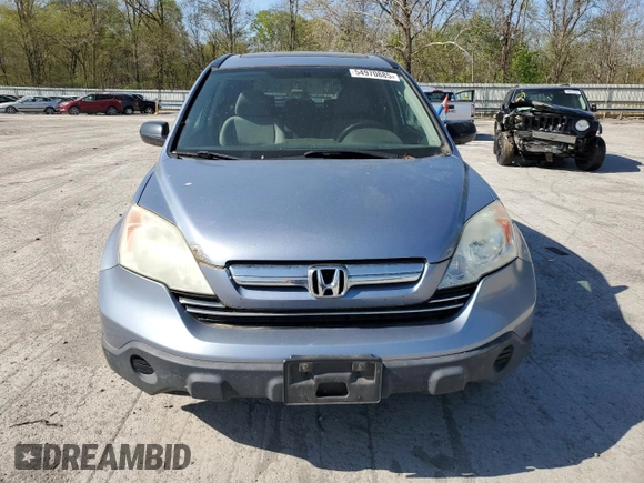 2009 Honda CR-V EX with VIN 5J6RE48529L035791, listed as a Copart auction lot 54970885 with 282,884 mi miles and Clean Title. Bid and sale history available at carsss.com. Image 5.