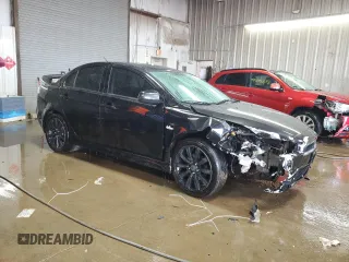 2010 Mitsubishi Lancer GTS with VIN JA32U8FW0AU027070, listed as a Copart auction lot 49516945 with 130,560 mi miles and Salvage Title. Bid and sale history available at carsss.com. Image 4.