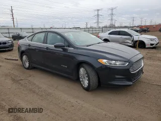 2015 Ford Fusion S Hybrid with VIN 3FA6P0UU7FR200049, listed as a Copart auction lot 44053695 with 108,914 mi miles and Salvage Title. Bid and sale history available at carsss.com. Image 4.