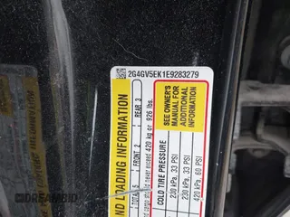 2014 Buick Regal with VIN 2G4GV5EK1E9283279, listed as a IAAI auction lot 41526780 with 206,855 mi miles and . Bid and sale history available at DreamBid. Image 17.