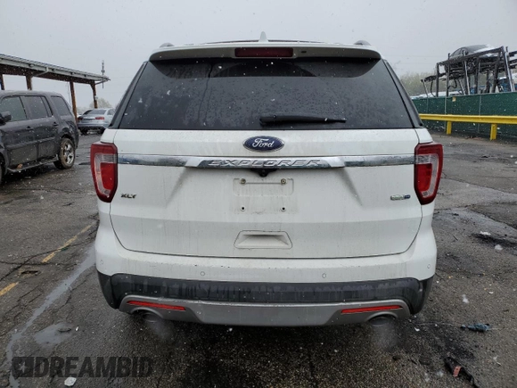 2016 Ford Explorer XLT with VIN 1FM5K8D87GGB63997, listed as a Copart auction lot 53886765 with 159,659 mi miles and Salvage Title. Bid and sale history available at carsss.com. Image 6.