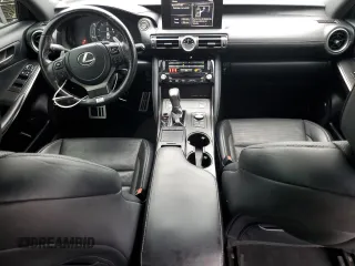 2021 Lexus IS 350 F Sport with VIN JTHGZ1E29M5020923, listed as a Copart auction lot 61129195 with 66,167 mi miles and Salvage title. Bid and sale history available at DreamBid. Image 8.