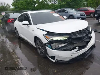 2024 Acura Integra w/A-Spec Package with VIN 19UDE4H31RA007511, listed as a IAAI auction lot 42458536 with 17,972 mi miles and . Bid and sale history available at DreamBid. Image 1.