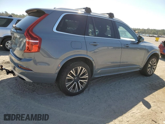 2020 Volvo XC90 Momentum with VIN YV4102CK6L1535701, listed as a Copart auction lot 75656114 with 93,121 mi miles and Salvage Title. Bid and sale history available at carsss.com. Image 3.