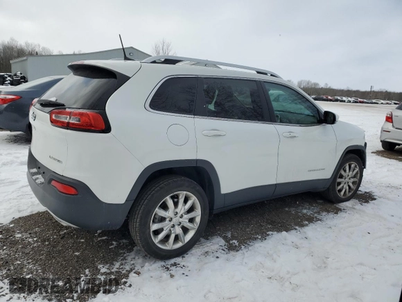2017 Jeep Cherokee Limited with VIN 1C4PJLDSXHW587034, listed as a Copart auction lot 87054634 with 118,551 mi miles and Clean Title. Bid and sale history available at DreamBid. Image 3.