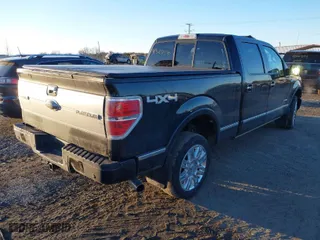 2014 Ford F-150 XL with VIN 1FTFW1ETXEFA34517, listed as a IAAI auction lot 41325436 with 163,639 mi miles. Bid and sale history available at carsss.com. Image 4.
