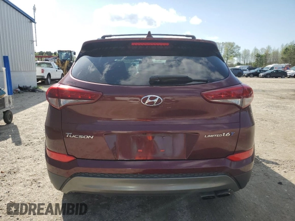 2016 Hyundai Tucson Limited z VIN KM8J33A24GU024457, wystawiony jako Copart lot #52284885 z przebiegiem 131 402 mil mil oraz Tytuł czysty. Historia ofert i sprzedaży dostępna na DreamBid. Obrazek 6.