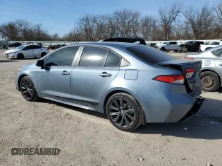 2024 Toyota Corolla SE with VIN 5YFS4MCE8RP197501, listed as a Copart auction lot 45328175 with 9,942 mi miles and Salvage Title. Bid and sale history available at DreamBid. Image 2.