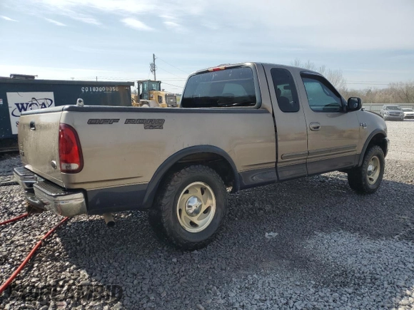 2001 Ford F-150 XL with VIN 1FTRX18L61NB63912, listed as a Copart auction lot 46839725 with 198,649 mi miles and Salvage Title. Bid and sale history available at carsss.com. Image 3.