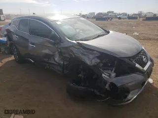 2022 Nissan Murano S with VIN 5N1AZ2AS1NC125855, listed as a Copart auction lot 77483294 with 0 mi miles and Salvage Title. Bid and sale history available at carsss.com. Image 4.