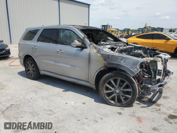 2017 Dodge Durango GT with VIN 1C4RDHDG4HC724138, listed as a Copart auction lot 54204145 with Not Provided miles and Non Repairable. Bid and sale history available at DreamBid. Image 4.