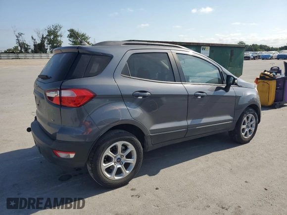 2021 Ford EcoSport SE with VIN MAJ3S2GE2MC395779, listed as a Copart auction lot 54694425 with 118,829 mi miles and Non Repairable. Bid and sale history available at carsss.com. Image 3.
