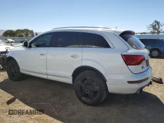 2013 Audi Q7 Premium Plus with VIN WA1LMBFE3DD015021, listed as a Copart auction lot 66894464 with 153,741 mi miles and Salvage title. Bid and sale history available at DreamBid. Image 2.