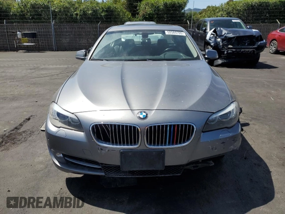 2012 BMW 5 Series 528i with VIN WBAXG5C59CDY29920, listed as a Copart auction lot 52589705 with 135,089 mi miles and Salvage Title. Bid and sale history available at carsss.com. Image 5.