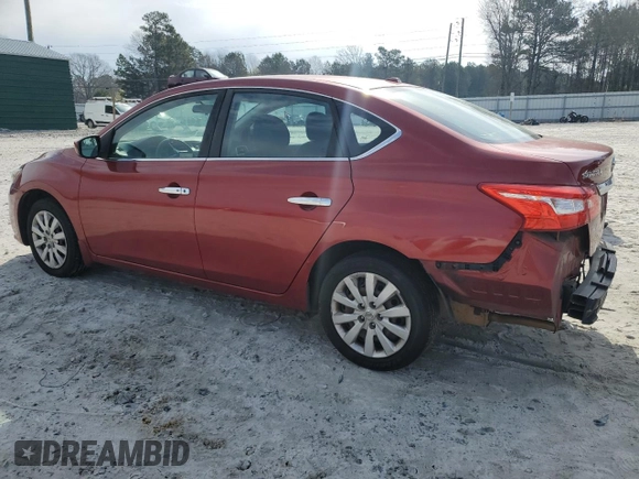 2016 Nissan Sentra SV with VIN 3N1AB7AP9GY310363, listed as a Copart auction lot 48677115 with 143,395 mi miles and Salvage Title. Bid and sale history available at DreamBid. Image 2.