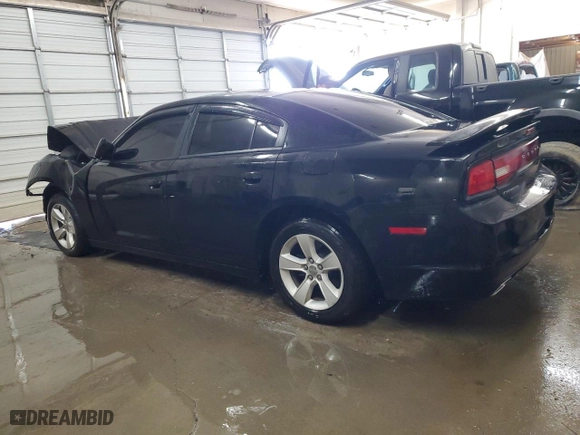 2013 Dodge Charger SE with VIN 2C3CDXBG6DH617011, listed as a Copart auction lot 87272084 with 43,465 mi miles and Salvage Title. Bid and sale history available at carsss.com. Image 2.