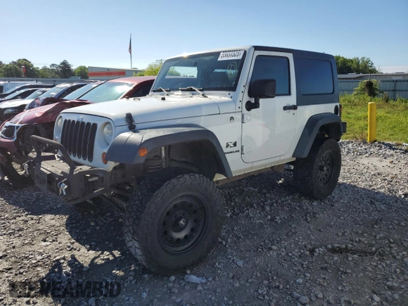 2008 Jeep Wrangler X with VIN 1J4FA24108L642938, listed as a Copart auction lot 55653525 with 119,424 mi miles and Salvage title. Bid and sale history available at DreamBid. Image 1.