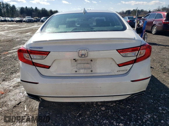 2018 Honda Accord Sedan Sport 1.5T with VIN 1HGCV1F34JA150034, listed as a Copart auction lot 45454355 with 173,698 mi miles and Salvage Title. Bid and sale history available at carsss.com. Image 6.