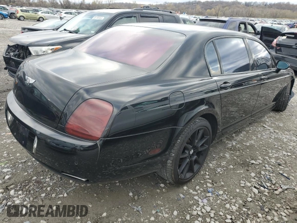 2007 Bentley Flying Spur with VIN SCBBR93W378043023, listed as a Copart auction lot 81239474 with 170,080 mi miles and Salvage Title. Bid and sale history available at DreamBid. Image 3.