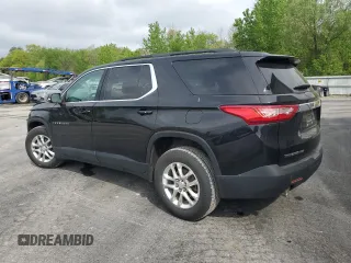2021 Chevrolet Traverse LT Cloth z VIN 1GNEVGKW0MJ200126, wystawiony jako Copart lot #57450295 z przebiegiem 44 336 mil mil oraz Szkoda całkowita • Salvage title. Historia ofert i sprzedaży dostępna na DreamBid. Obrazek 2.