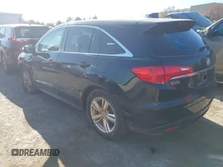 2014 Acura RDX with VIN 5J8TB3H35EL016791, listed as a IAAI auction lot 41750415 with 143,542 mi miles. Bid and sale history available at carsss.com. Image 3.