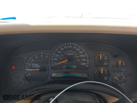 2003 Chevrolet Suburban LT with VIN 1GNFK16Z83R307164, listed as a IAAI auction lot 41977105 with 275,328 mi miles. Bid and sale history available at carsss.com. Image 7.