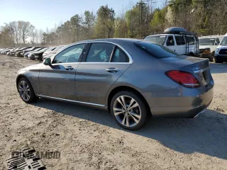 2021 Mercedes-Benz C 300 with VIN W1KWF8EB1MR620719, listed as a Copart auction lot 50681685 with 24,906 mi miles and Salvage Title. Bid and sale history available at carsss.com. Image 2.