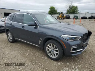2021 BMW X5 xDrive40i with VIN 5UXCR6C01M9E49207, listed as a Copart auction lot 63399795 with 50,818 mi miles and Salvage title. Bid and sale history available at DreamBid. Image 4.