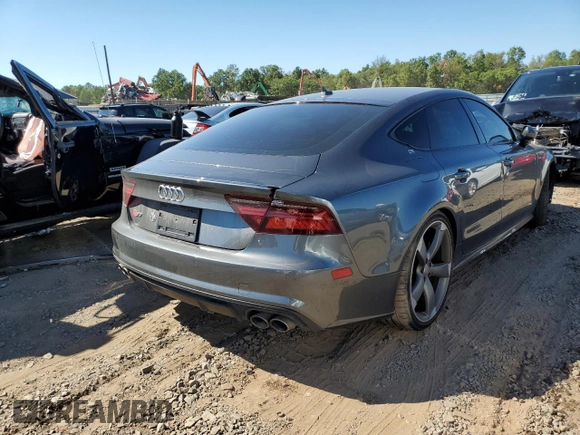 2018 Audi S7 Prestige z VIN WAU2FAFC3JN012000, wystawiony jako Copart lot #57442612 z przebiegiem 21 198 mil mil oraz . Historia ofert i sprzedaży dostępna na DreamBid. Obrazek 4.
