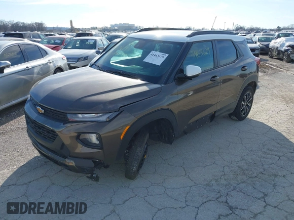 2021 Chevrolet TrailBlazer ACTIV with VIN KL79MSSL1MB104504, listed as a IAAI auction lot 41463679 with 78,382 mi miles and . Bid and sale history available at DreamBid. Image 2.