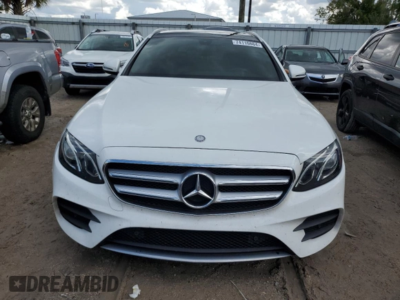 2017 Mercedes-Benz E-Class E 400 Luxury with VIN WDDZH6GB5HA165077, listed as a Copart auction lot 74110884 with 0 mi miles and Salvage Title. Bid and sale history available at carsss.com. Image 5.