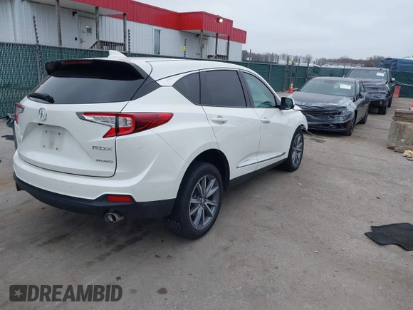2019 Acura RDX Technology с VIN 5J8TC2H54KL003602, выставлен на аукционе IAAI как лот 41778587 с пробегом 122 031 миль миль и . История ставок и продаж доступна на DreamBid. Изображение 4.