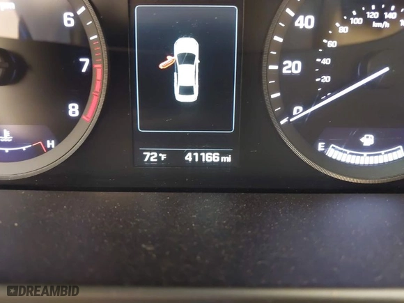 2016 Hyundai Sonata 2.4L Sport with VIN 5NPE34AF8GH299712, listed as a IAAI auction lot 41744132 with 41,166 mi miles. Bid and sale history available at carsss.com. Image 14.